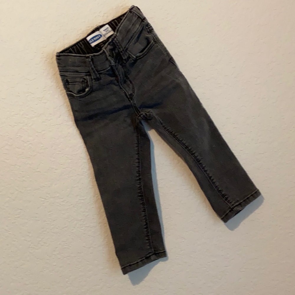 Old Navy Grey Jeans Karate Skinny 18-24M